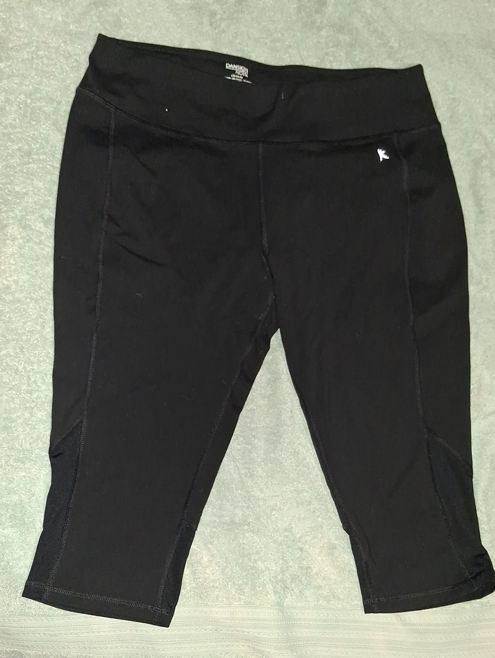 Danskin Black Cropped Girls' Performance Leggings